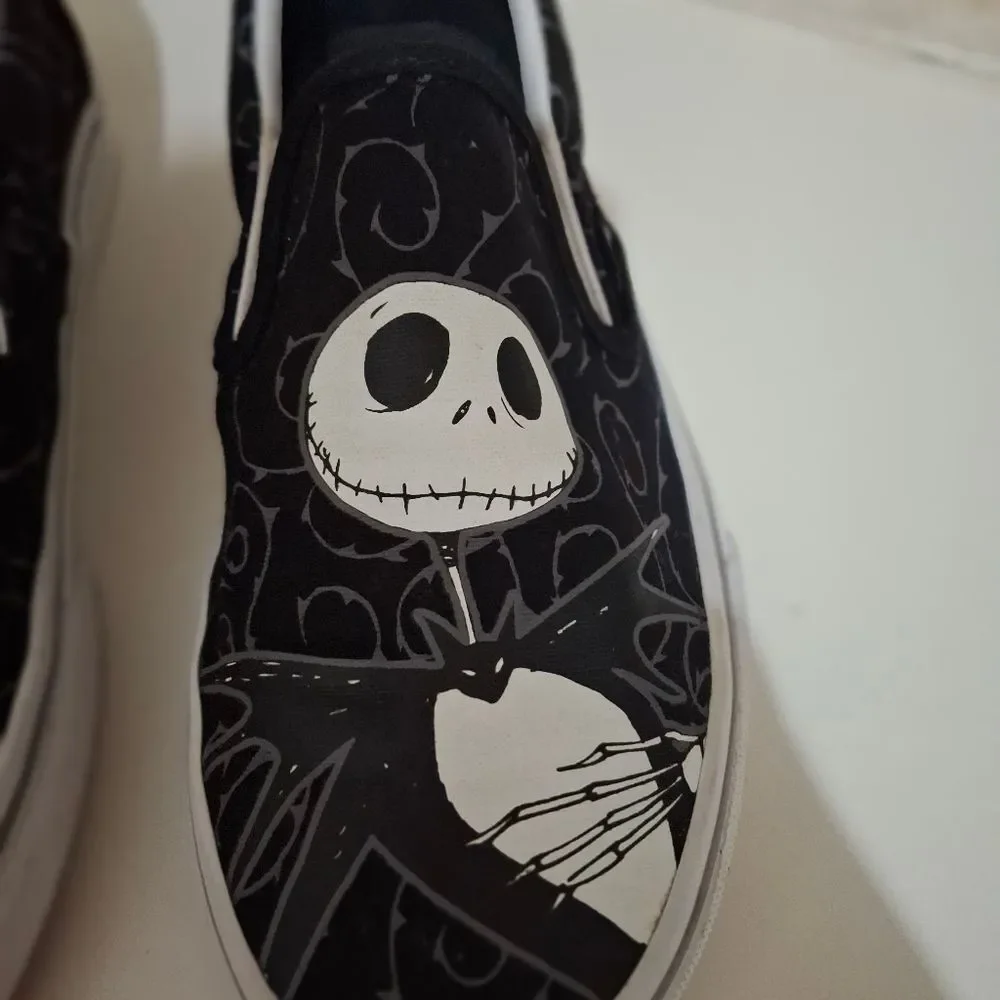 Nightmare Before Christmas VANS Shoes Jack & Sally Size 6